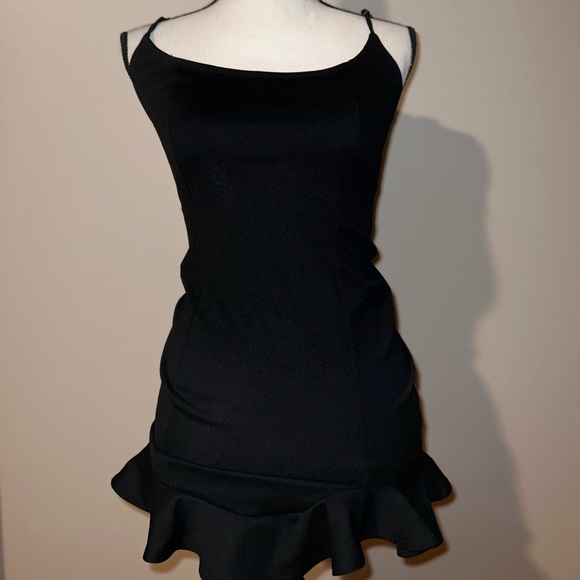Lucy in the sky, size S, black dress - Picture 4 of 5
